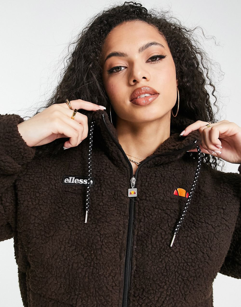 Jacket With Logo In Brown - 图片 4